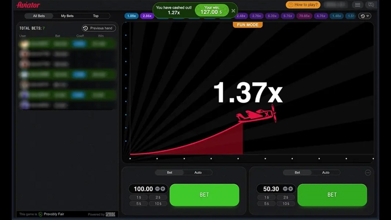 Comment jouer à Aviator